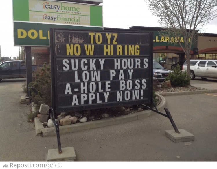 Now Hiring