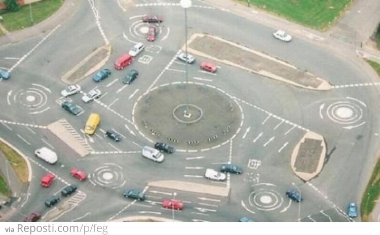 Yo dawg, I herd you like roundabouts, so I put a roundabouts in your roundabout