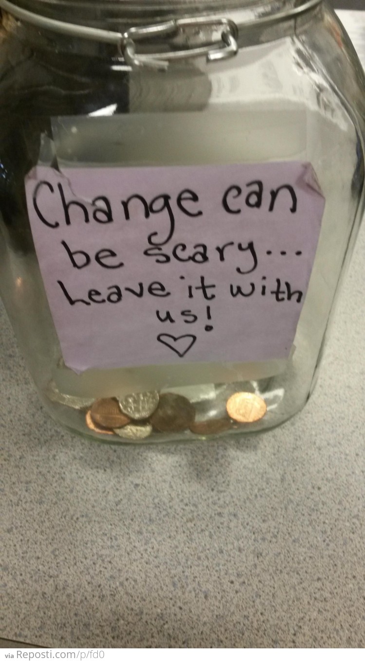 Tip jar