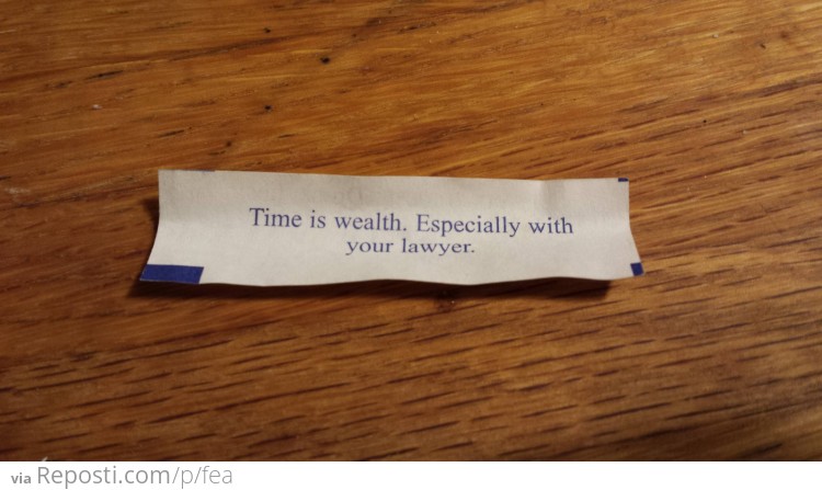 Time is wealth