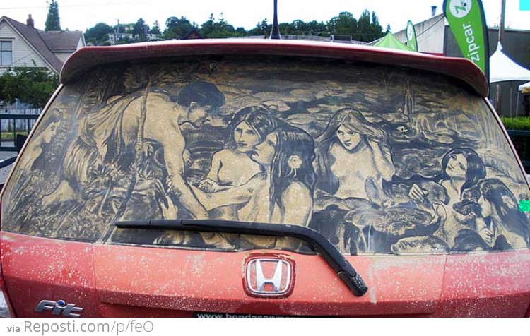 Dirty Car Art