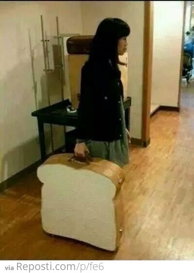 I'll bet you that suitcase is jam packed!