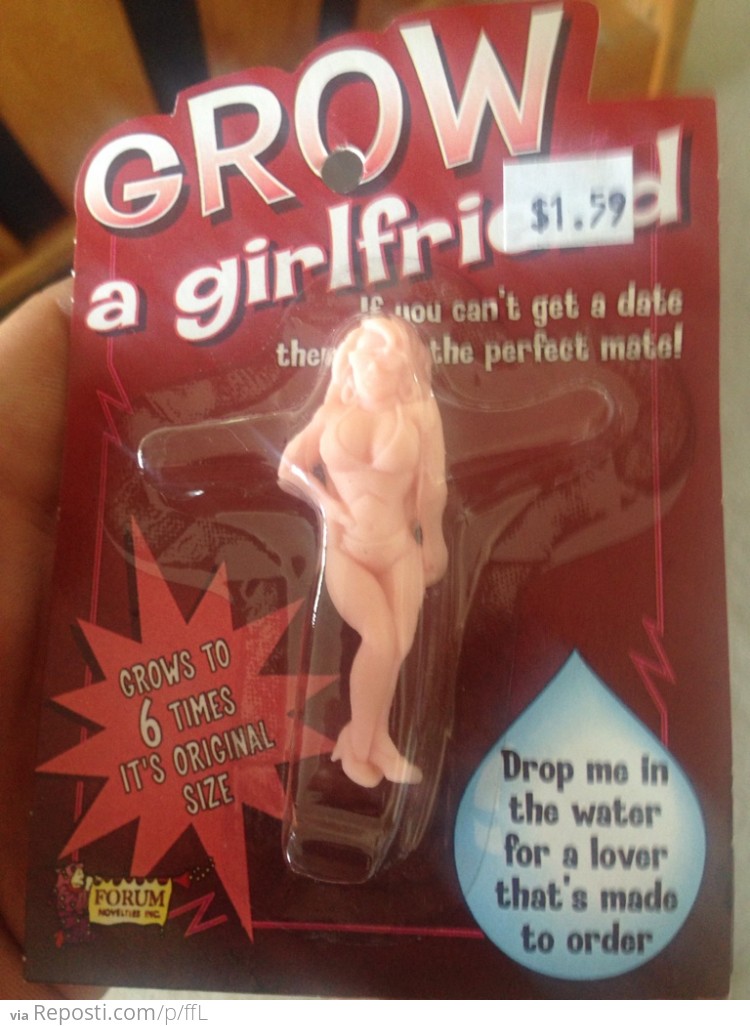 Grow a girlfriend