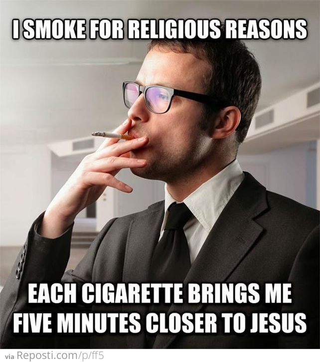 Smoking for religious reasons