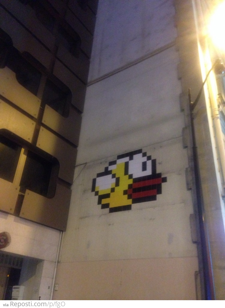 Flappy Bird Graffiti