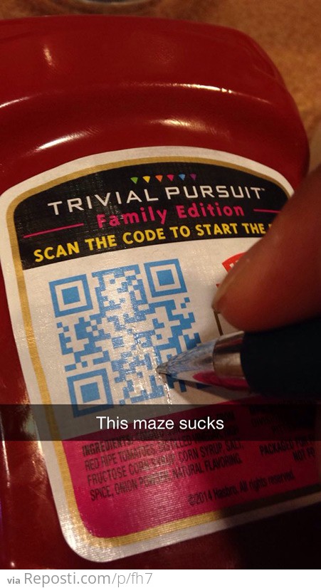 This maze sucks