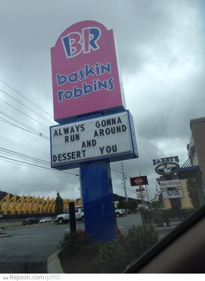 Baskin Robbins Rick Roll