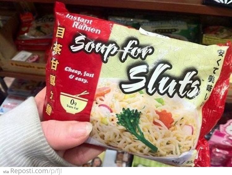 Finally a soup I can relate to