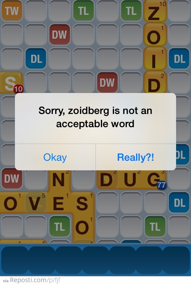 Why not Zoidberg?!