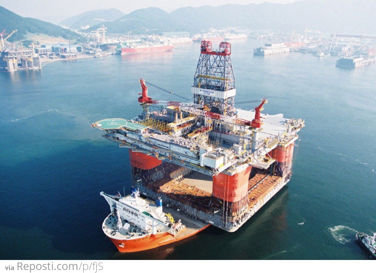 Or this Oil Rig