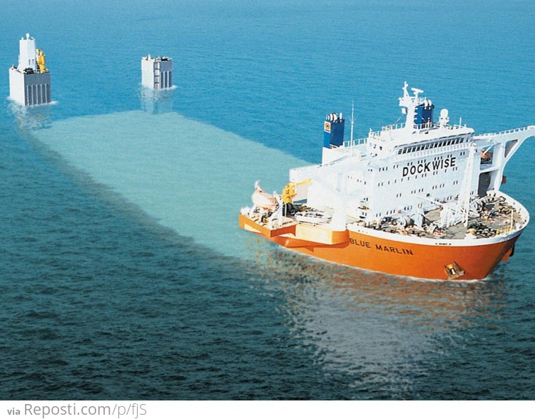 A heavy-lift ship is a vessel designed to move very large loads that cannot be handled by normal ships.