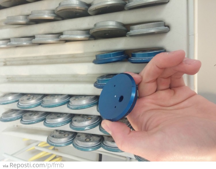 We select a specific curved "block" that corresponds with the lens curve we selected earlier.