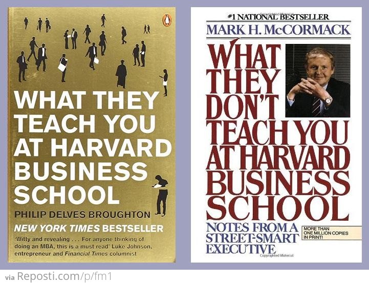 These two books contain the sum total of all human knowledge