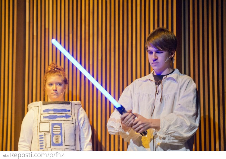More special effects! And yes, there are lightsaber sounds.