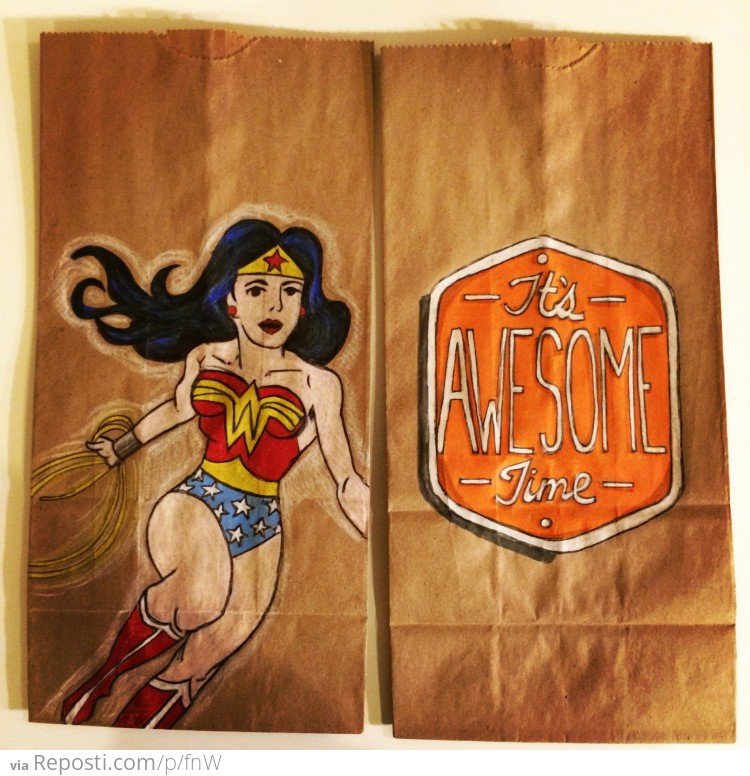 ###Wonder Woman and Text
