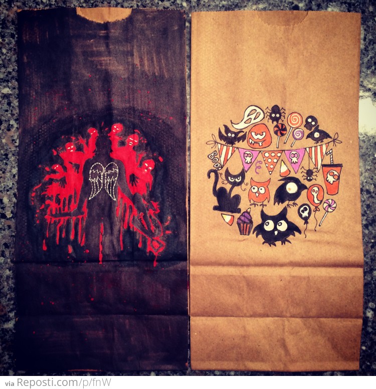 ###Walking Dead's Daryl Dixon and Halloween collage
