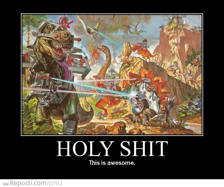 Dinosaurs With Lasers