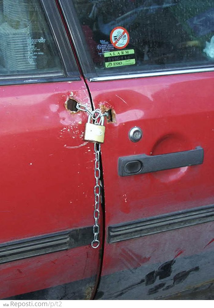 Ghetto Car Lock