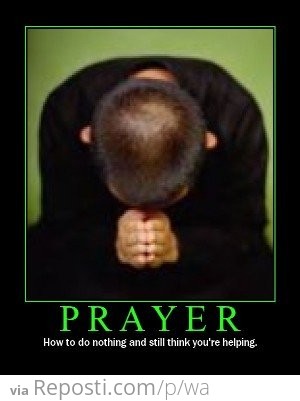 Prayer Demotivational