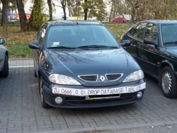 DROP DATABASE License Plate
