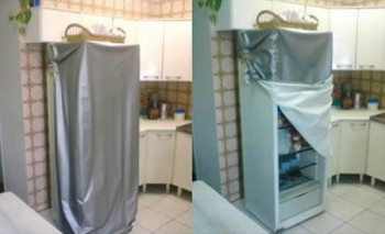 Home Made Fridge Door