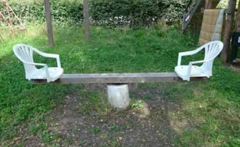 Home Made Seesaw