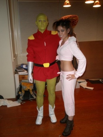 Kif Kroker and Amy Wong