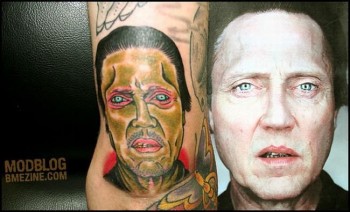 Christopher Walken Tattoo