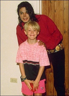 Michael Jackson and Macaulay Culkin