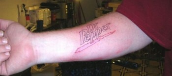 Dr. Pepper Tattoo