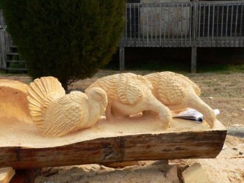 Wood Carved Statues
