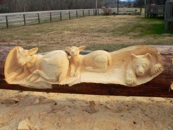 Wood Carved Statues