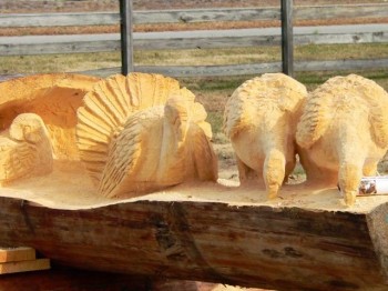 Wood Carved Statues