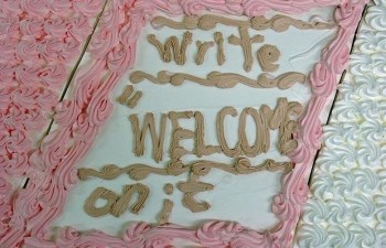 Write Welcome On It