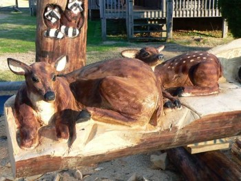 Wood Carved Statues