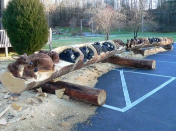 Wood Carved Statues