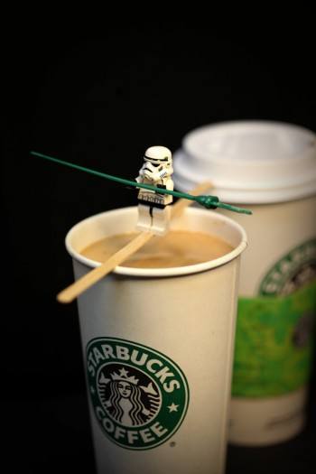 Lego Stormtrooper Tightwalk