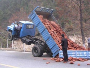 Brick Truck Accident