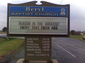 Reason Is The Enemy