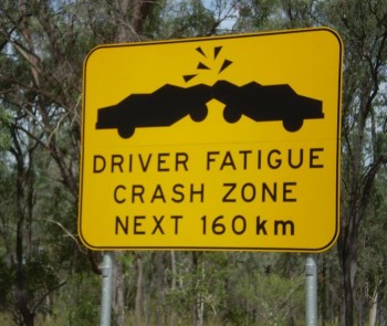 Driver Fatugue Crash Zone