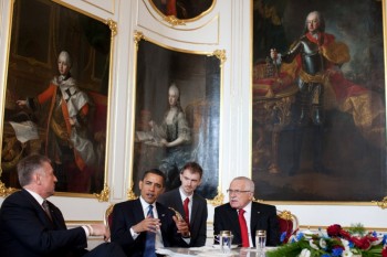 President Barack Obama With European Leaders