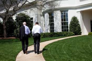President Barack Obama Walking