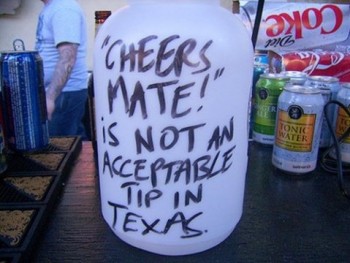 Clever Tipping Jar
