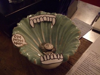 Clever Tipping Jar