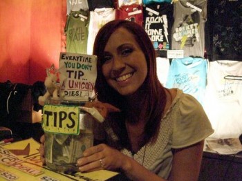 Clever Tipping Jar