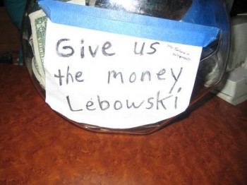Clever Tipping Jar
