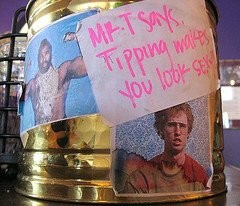 Clever Tipping Jar