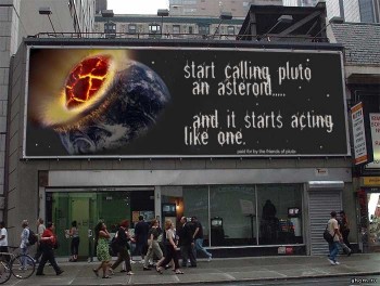 Pluto Billboard