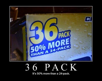 Thirty Six Pack