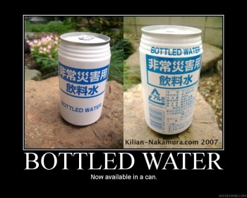 Bottled Water Can